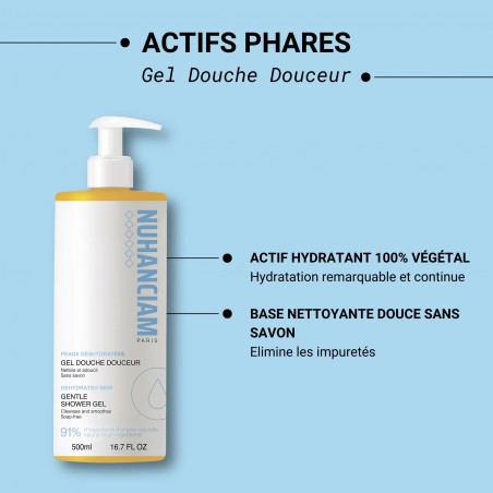 NUHANCIAM GEL DOUCHE DOUCEUR 500ML