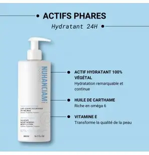 NUHANCIAM lait hydratant 24 H (500 ml)