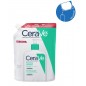 CERAVE GEL MOUSSANT ECO-RECHARGE PEAUX NORMALES A GRASSES 473ML