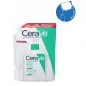 CERAVE GEL MOUSSANT ECO-RECHARGE PEAUX NORMALES A GRASSES 473ML