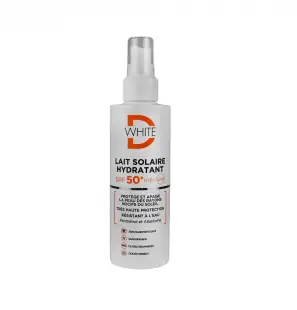 D-WHITE LAIT SOLAIRE HYDRATANT SPF50+ 200ML