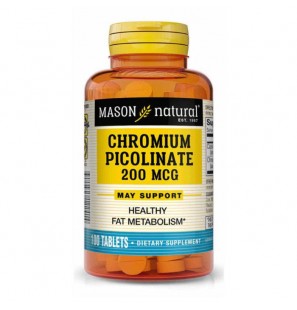 MASON NATURAL CHROMIUM PICOLINATE B100 COMP