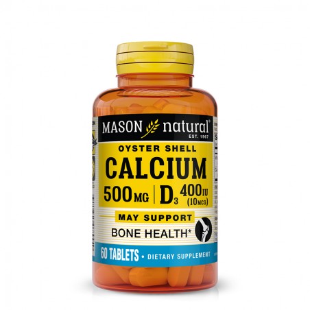MASON NATURAL CALCIUM 500MG AVEC VITAMIN D3 B100COMP