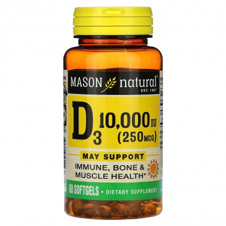 MASON NATURAL D3 10.000IU B30 GELULES