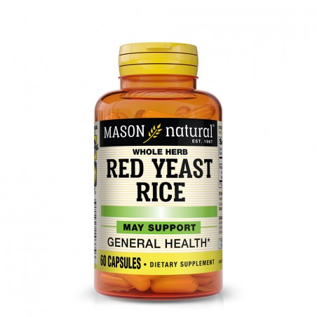 MASON NATURAL RED YEAST RICE B60 CAPSULES