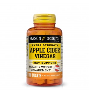 MASON NATURAL APPLE CIDER VINEGAR 500MG B100 CAPSULES