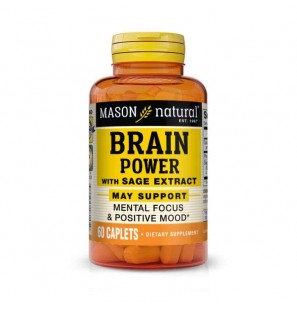 MASON NATURAL BRAIN POWER B60 CAPSULES