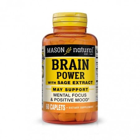 MASON NATURAL BRAIN POWER B60 CAPSULES