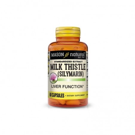 MASON NATURAL MILK THISTLE 150MG B60 CAPSULES