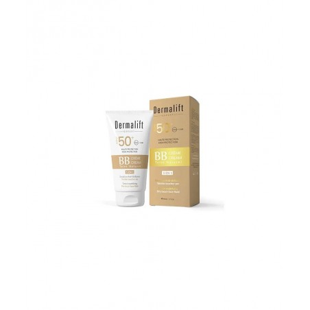 DERMALIFT SUNLIFT EMULSION ANTI-BRILLIANCE TEINTEE MATIFIANTE SPF 50+BB CREME 5 EN 1 50ML