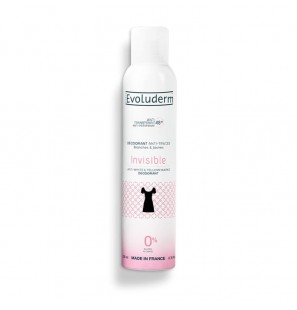 EVOLUDERM DEODORANT INVISIBLE ANTI-TRACES 48H 200ML