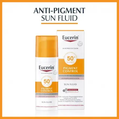 EUCERIN OFFRE SUN PROTECTION PIGMENT CONTROL Fluid Protection spf 50+|50 ml