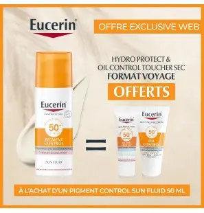 EUCERIN OFFRE SUN PROTECTION PIGMENT CONTROL Fluid Protection spf 50+|50 ml