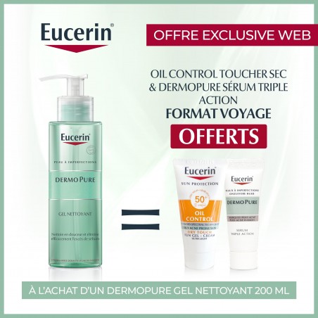 EUCERIN OFFRE DERMOPURE gel nettoyant | 200 ml