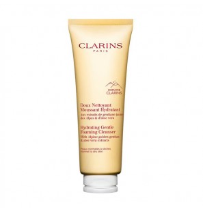 CLARINS NETTOYANT DOUX MOUSSANT HYDRATANT PEAU NORMALE A SECHE 125ML