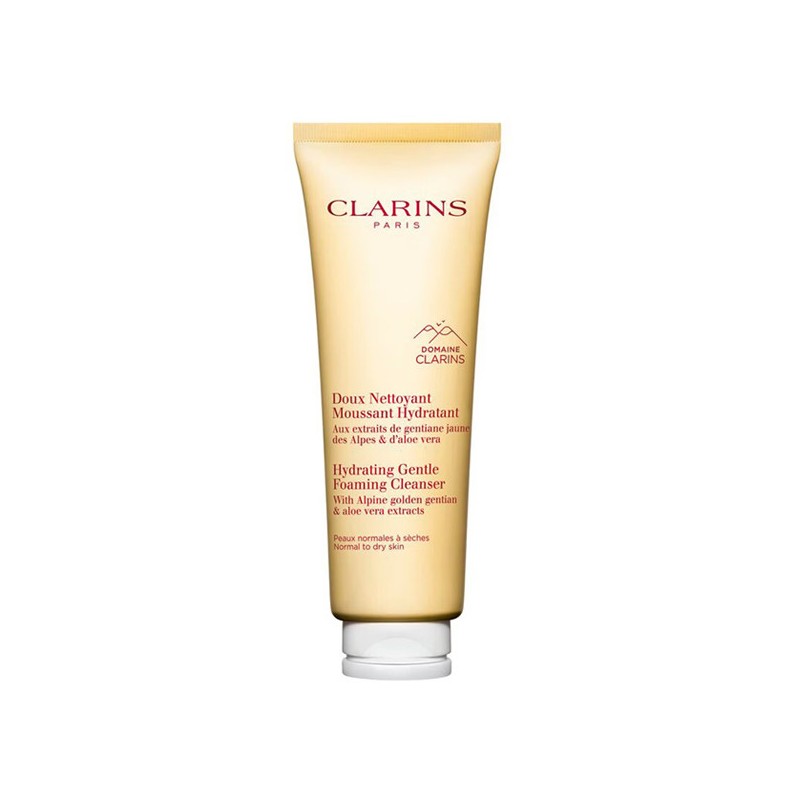 CLARINS NETTOYANT DOUX MOUSSANT HYDRATANT PEAU NORMALE A SECHE 125ML CLARINS NETTOYANT DOUX MOUSSANT HYDRATANT PEAU NORMALE A SECHE 125ML