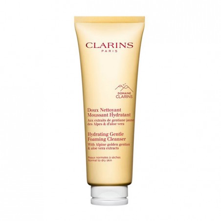 CLARINS NETTOYANT DOUX MOUSSANT HYDRATANT PEAU NORMALE A SECHE 125ML