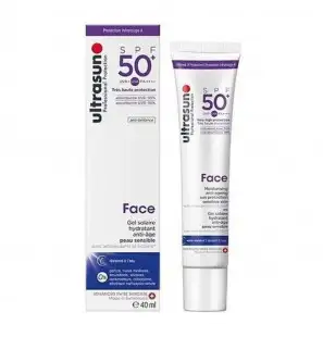 ULTRASUN FACE GEL SOLAIRE SPF50+ 40ML