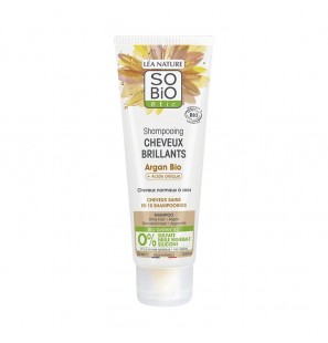 SO'BIO SHAMPOOING CHEVEUX BRILLANTS ARGAN 250ML