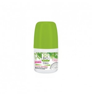 SO'BIO ETIC DEODORANT A LA POUDRE DE BAMBOU PEAUX SENSIBLE 50ML
