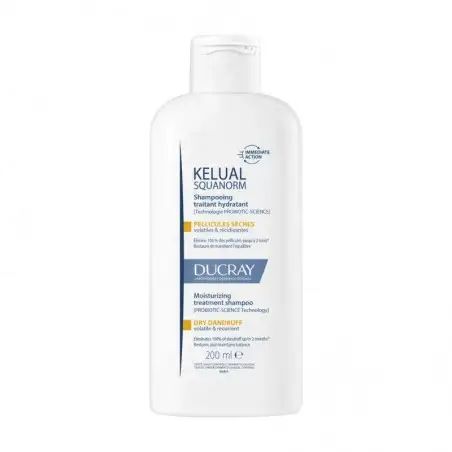 DUCRAY KELUAL SQUANORM SHAMPOOING TRAITANT HYDRATANT 200ML