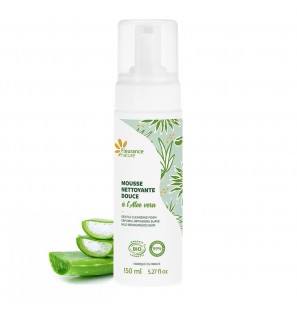 FLEURANCE MOUSSE NETTOYANTE DOUCE A L'ALOE VERA 150ML