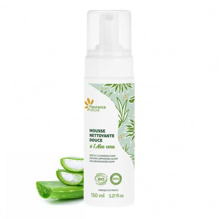 FLEURANCE MOUSSE NETTOYANTE DOUCE A L'ALOE VERA 150ML