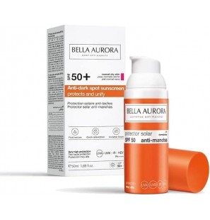 BELLA AURORA ANTI DARK SPOT SUNSCREEN SPF50+ 50ML