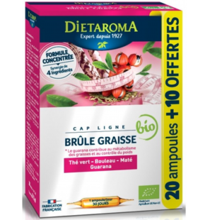 DIETAROMA CAP LIGNE BRULE GRAISSE B20 AMPOULES + 10 OFFERTES
