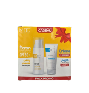 MDC PACK ECRAN PEAUX GRASSES SPF50+ 50ML + CREME HYDRA MAX 30ML OFFERTE