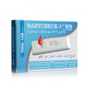 BABYCHECK WB TEST DE GROSSESSE SANGUIN B1
