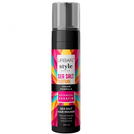 URBAN CARE STYLE MOUSSE VOLUMIONUS HAIR SEA SALT 200ML