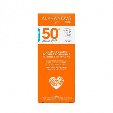 ALPHANOVA CREME SOLAIRE BIO SPF50+ 50G