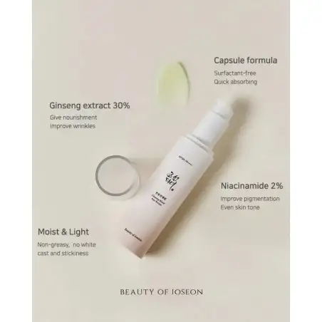 BEAUTY OF JOSEON GINSENG MOIST SUN SERUM 50ML
