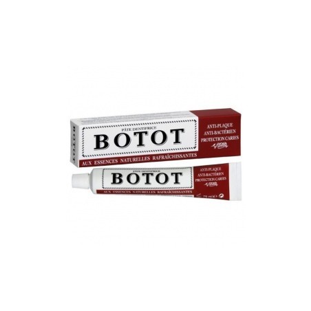 BOTOT pâte dentifrice aux essences Cannelle-Clou de girofle-Menthe