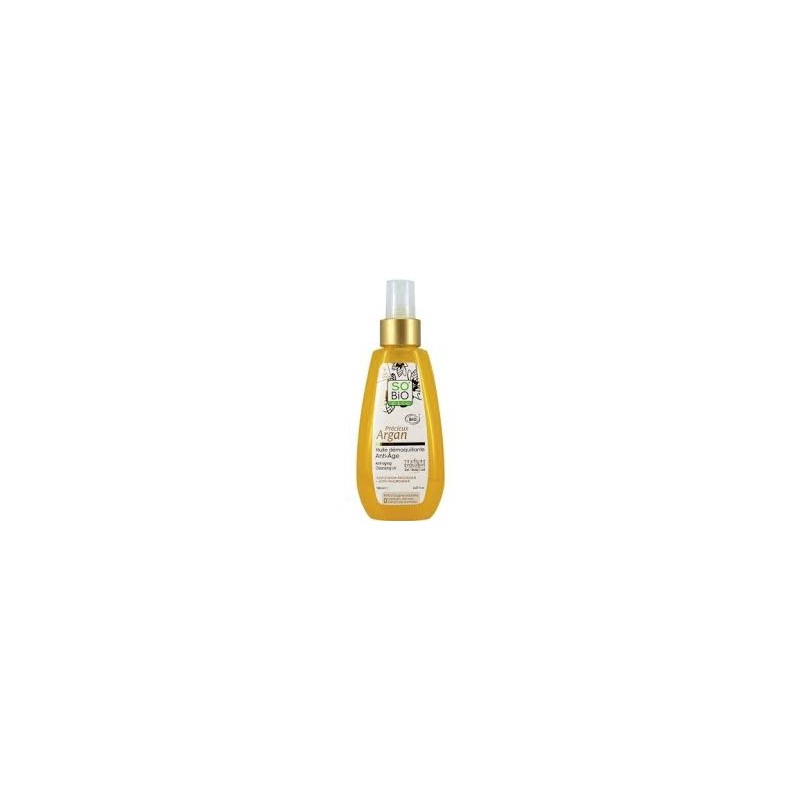 SO'BIO ETIC PRECIEUX ARGAN huile démaquillante anti-age SO'BIO ETIC PRECIEUX ARGAN huile démaquillante anti-age