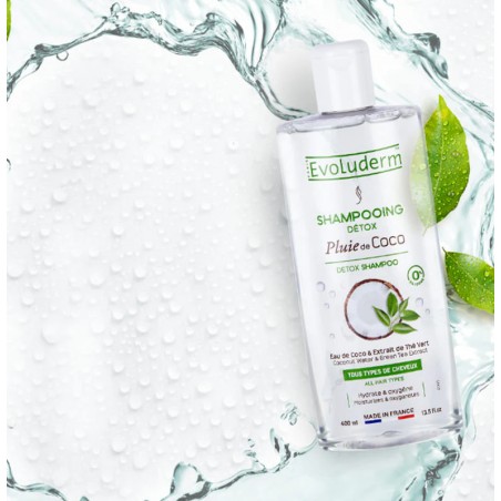 EVOLUDERM SHAMPOOING PLUIE DE COCO 400ML