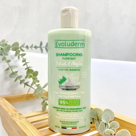 EVOLUDERM SHAMPOOING SECRET D'ARGILE 400ML