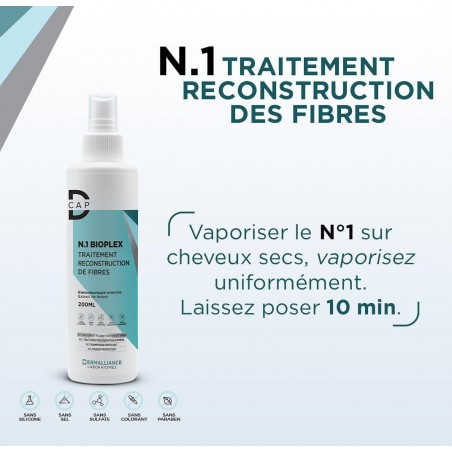 D-CAP N1 BIOPLEX TRAITEMENT RECONSTRUCTION DE FIBRE 200ML