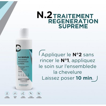 D-CAP N2 BIOPLEX TRAITEMENT RECONSTRUCTION SUPREME 200ML