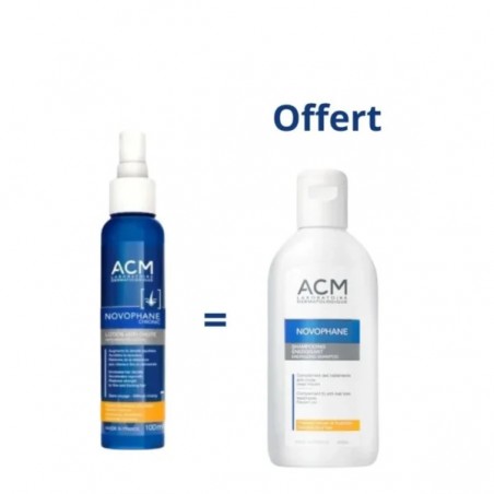 ACM NOVOPHANE PACK CHRONIC LOTION ANTI-CHUTE 100ML + NOVOPHANE SHAMPOOING ENERGISANT 200ML
