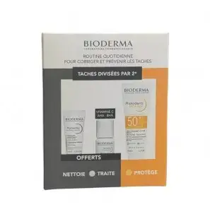 BIODERMA PACK PHOTODERM SPOT AGE SPF50 40ML +PIGMENT C-CONCENTRATE 15ML + FOAMING 8ML OFFERT