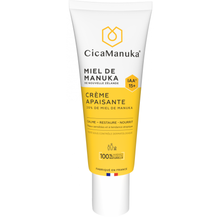 CICAMANUKA CREME APAISANTE 20% DE MIEL DE MANUKA IAA 15+ 40ML