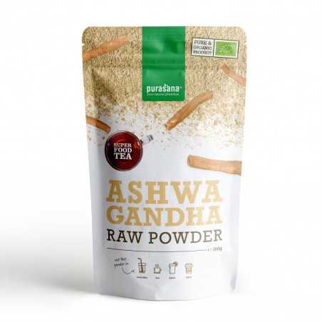 PURASANA ASHWAGANDHA RAW POWDER 100G