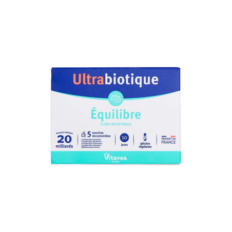 ULTRABIOTIQUE EQUILIBRE B10 GELULES
