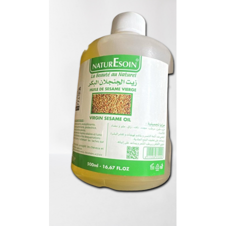 NATURE SOIN HUILE DE SESAME VIERGE 500ML