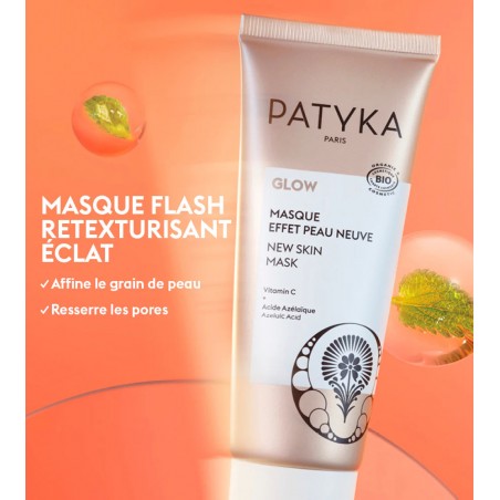 PATYKA GLOW MASQUE EFFET PEAU NEUVE 50ML