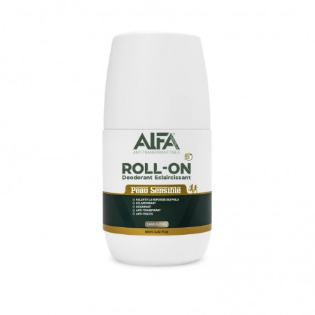 ALFADERM ROLL-ON DEODORANT ECLAIRCISSANT 48H PEAU SENSIBLE 60ML