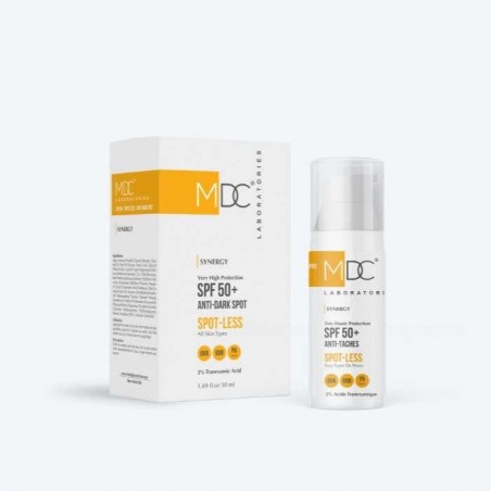 MDC SYNERGY ANTI-TACHES SPF50+ TOUS TYPES DE PEUX 50ML