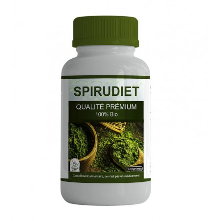 H2O SPIRUDIET SPIRULINE QUALITE PREMIUM 60 GELULES